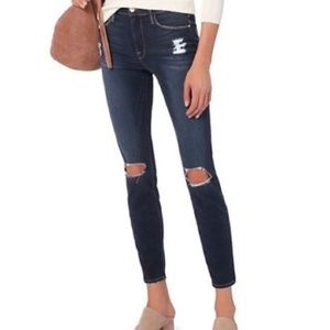 Frame Denim Marlowe Distressed Le High Skinny Jean